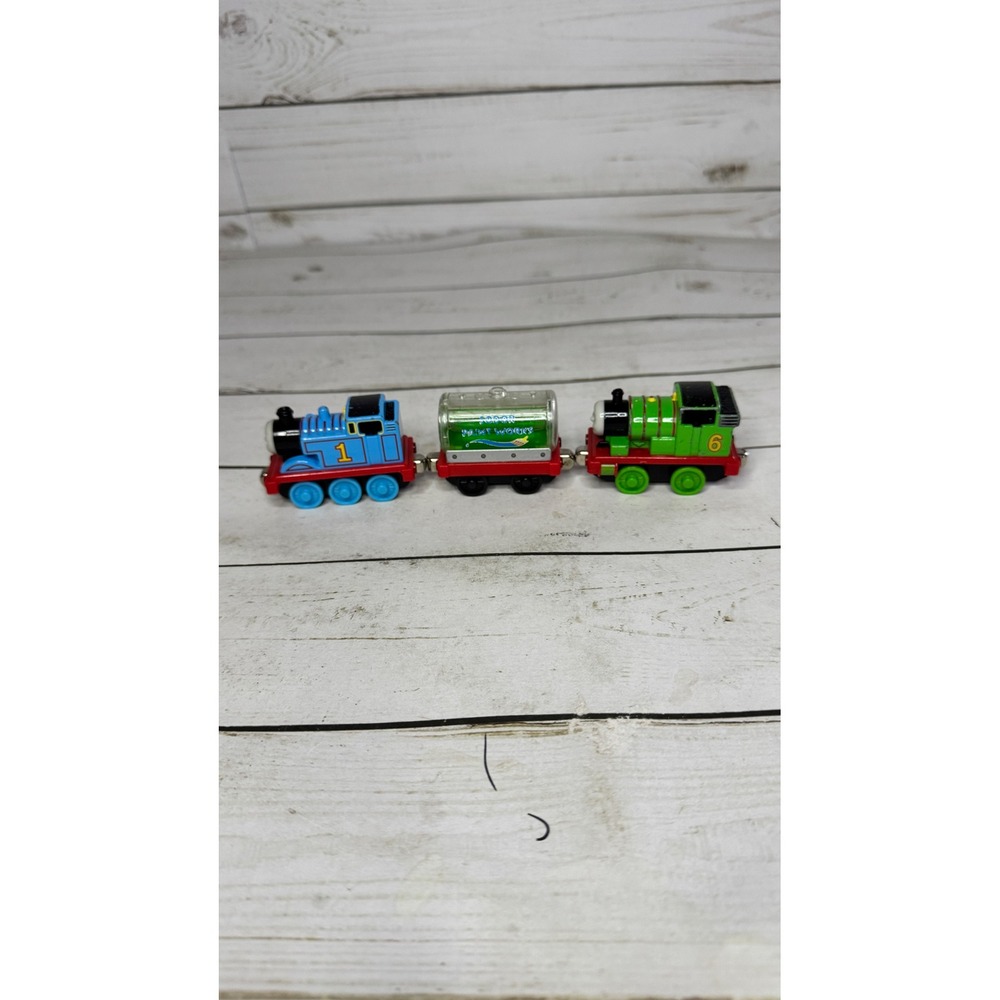 Thomas & Friends Take Along Thomas Percy Sodor Paint Works Train Lot 2002 - Picture 6 of 14